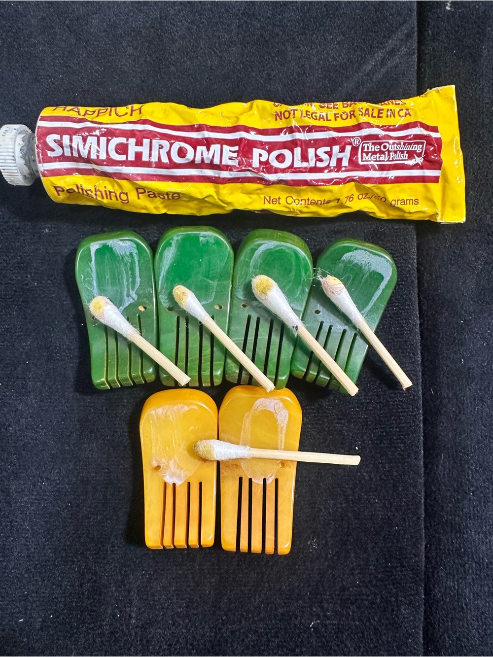🚨Bundle of (6) Six Bakelite DIY Fork style pieces